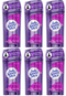 Lady Speed Stick Shower Fresh Invisible Dry Deodorant, 2.3 oz (Pack of 6)