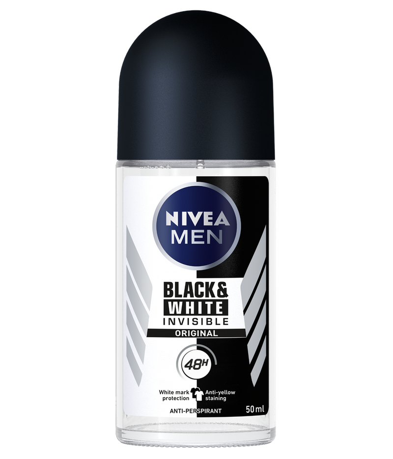 Nivea Black & White Invisible Original Deodorant, 1.7oz