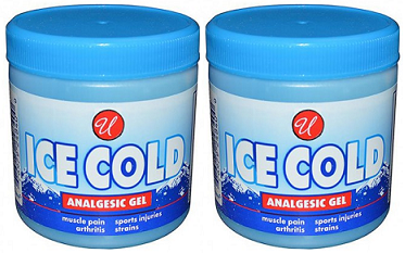 Ice Cold Analgesic Gel, 8 oz. (Pack of 2)