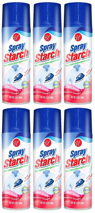 Spray Starch - Fresh Scent, 13 oz. (Pack of 6)