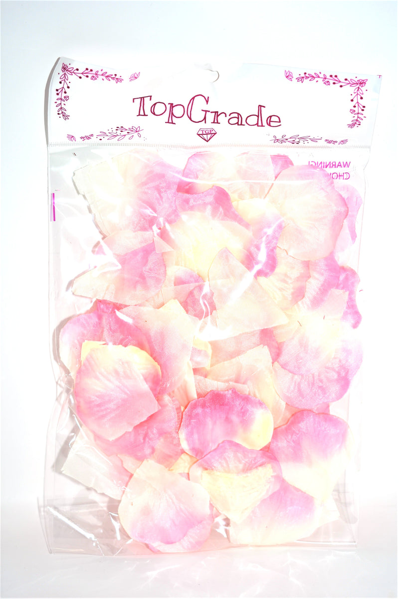 Pink Color Satin Rose Petals, 150 ct.