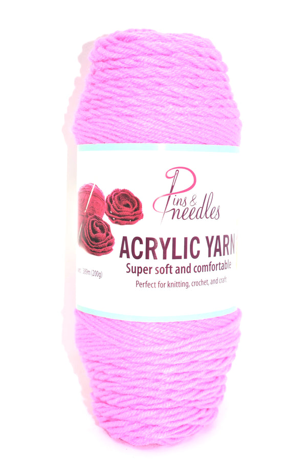 Yarn, Pink Color, 426 Yards (200g)
