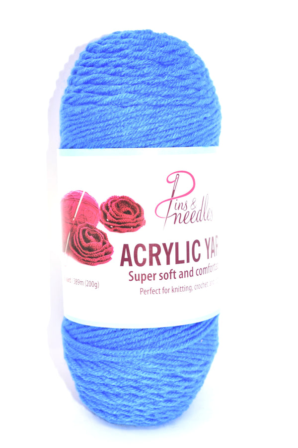 Yarn, Blue Color, 426 Yards (200g)