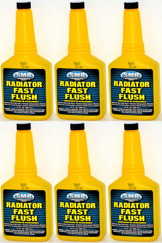 Radiator Fast Flush Antioxidant Fluid, 12 oz (Pack of 6)