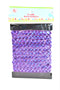 Sequin Lace Trim, Purple Color, 2 Yards