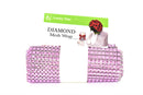 Diamond Mesh Wrap Roll, Pink Color, 4.75" x 1 Yard