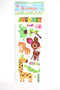 Jungle Animal Stickers, Assorted Designs