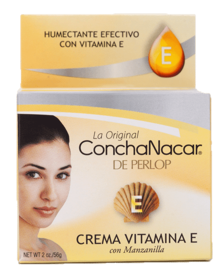 Concha Nacar De Perlop Vitamin E Cream, 2 Oz