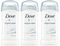 Dove Original Clean 24 Hour Antiperspirant Deodorant, 2.6 oz (Pack of 3)