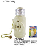 Light Bulb Switch and Outlet