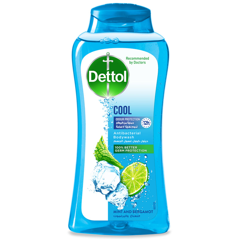 Dettol Cool Antibacterial Body Wash - Mint & Bergamot, 300g