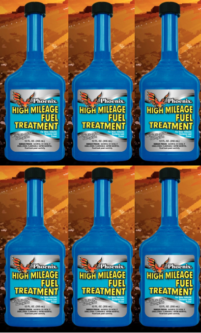 Phoenix High Mileage Fuel Treatment, 12 oz (Pack of 6)