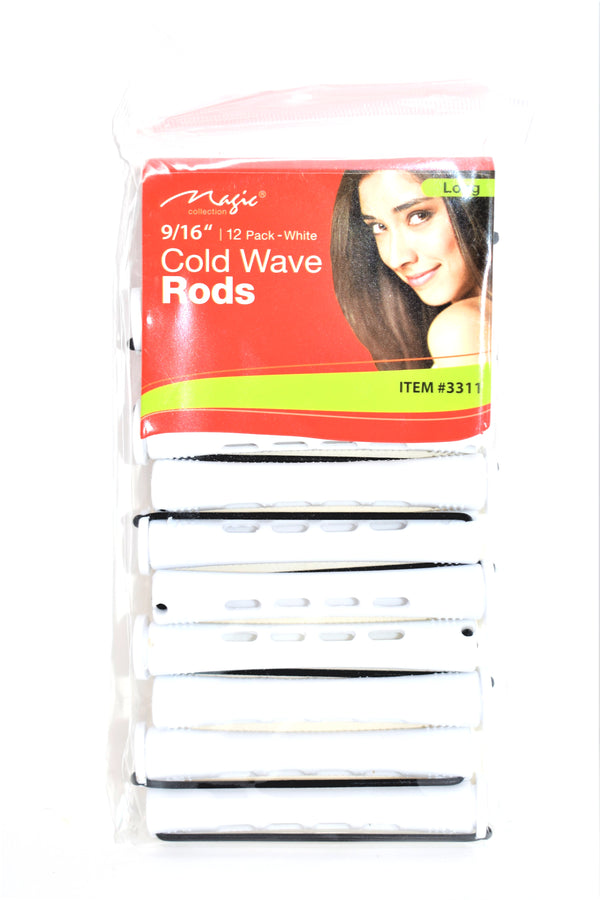 Cold Wave Rods, White, 9/16", 12-ct.