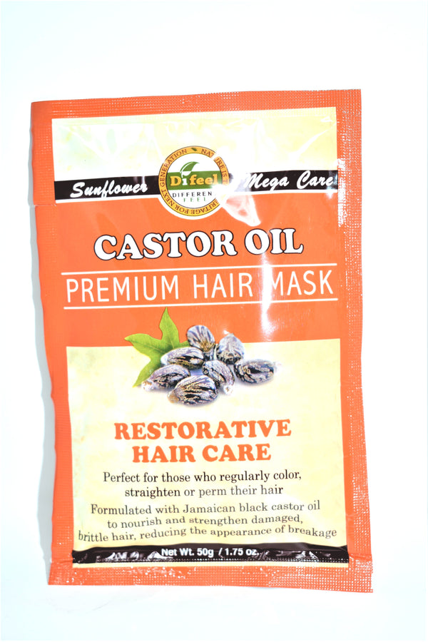 Castor Oil Premium Hair Mask, 1.75 oz.