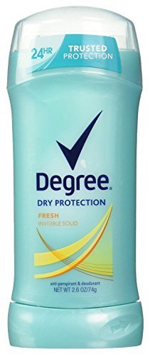 Degree Dry Protection Fresh Invisible Solid Deodorant, 2.6 oz.
