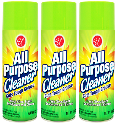 Purpose Cleaner Fresh Citrus Scent, 13 oz. (Pack of 3)