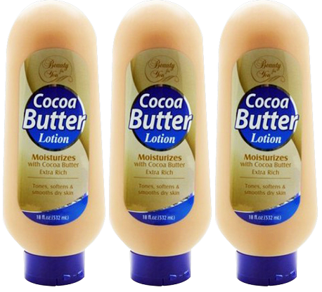 Cocoa Butter Moisturizing Lotion, 18 fl oz. (Pack of 3)