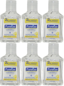 Puretize Hand Sanitizer Refreshing Gel + Vitamin E, 2 oz (Pack of 6)