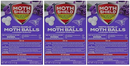 Moth Shield Moth Balls Lavender Scented, 4 oz. (Pack of 3)
