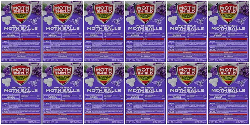 Moth Shield Moth Balls Lavender Scented, 4 oz. (Pack of 12) – MarketCOL