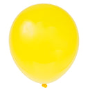 12" Helium Balloons Sunburst Yellow, 10-ct.