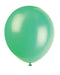 12" Helium Balloons Emerald Green, 10-ct.