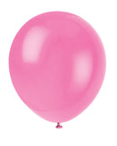 12" Helium Balloons Bubblegum Pink, 10-ct.
