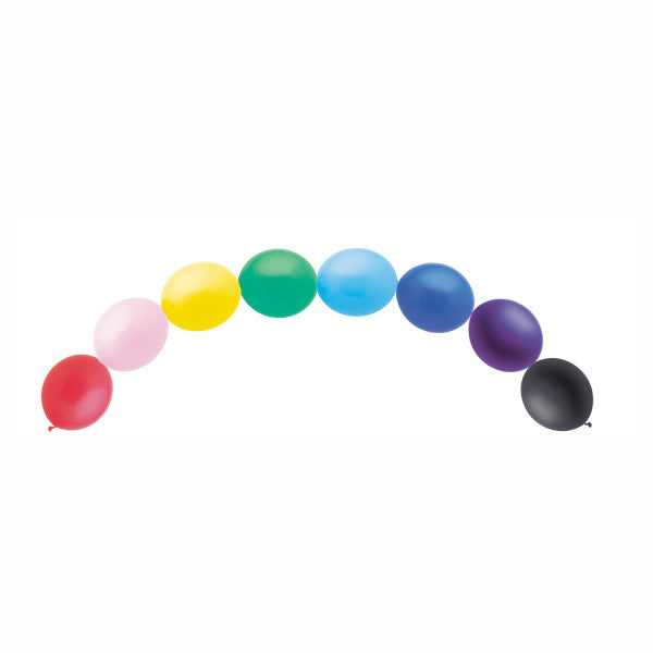 Linking Balloons Multicolor Banner, 15-ct.