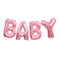 "Baby" Pink Balloons Banner Kit