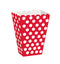 Treat Boxes Red With White Dots, 8-ct.