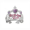 Birthday Girl Crown Tiara With Purple Heart Gem
