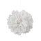 9" Mini Puff Balls White Decorations, 3-ct.