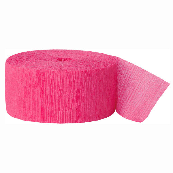 Party Streamer Pink, 81 ft. x 1.75 in.