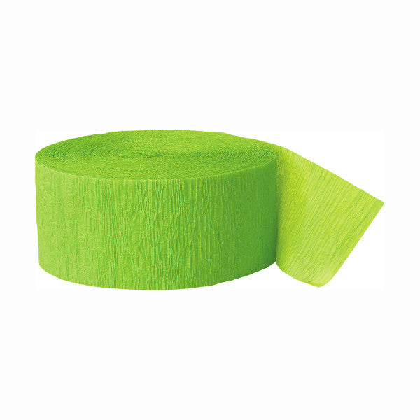 Party Streamer Green, 81 ft. x 1.75 in.