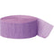 Party Streamer Lavender, 81 ft. x 1.75 in.