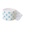 Party Streamer White With Light Blue Polka Dots, 30 ft. x 1.875 in.