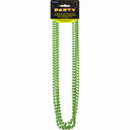 32" Metallic Bead Necklaces Green, 4-ct.