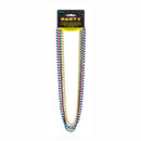 32" Metallic Bead Necklaces Multicolors, 4-ct.