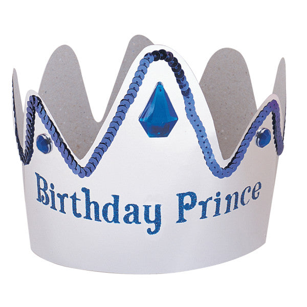 Birthday Prince Jewel Design Crown