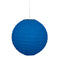 10" Large Paper Lantern Blue Decorations, 1-ct.