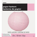 10" Large Paper Lantern Light Pink Decorations, 1-ct.