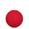 10" Large Paper Lantern Red Decorations, 1-ct.