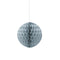 8" Honeycomb Ball Hanging Light Gray Decorations, 1-ct.