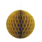 8" Honeycomb Ball Hanging Brown Decorations, 1-ct.