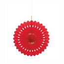16" Decorative Fan Red Decorations, 1-ct.