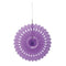 16" Decorative Fan Purple Decorations, 1-ct.