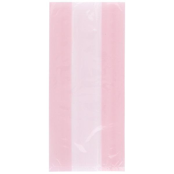 Baby Pink Cellophane Bags, 30-ct.