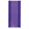 Purple Cellophane Party Bags, 30-ct.