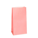 Party Paper Bags Sacs Light Pink, 12-ct.
