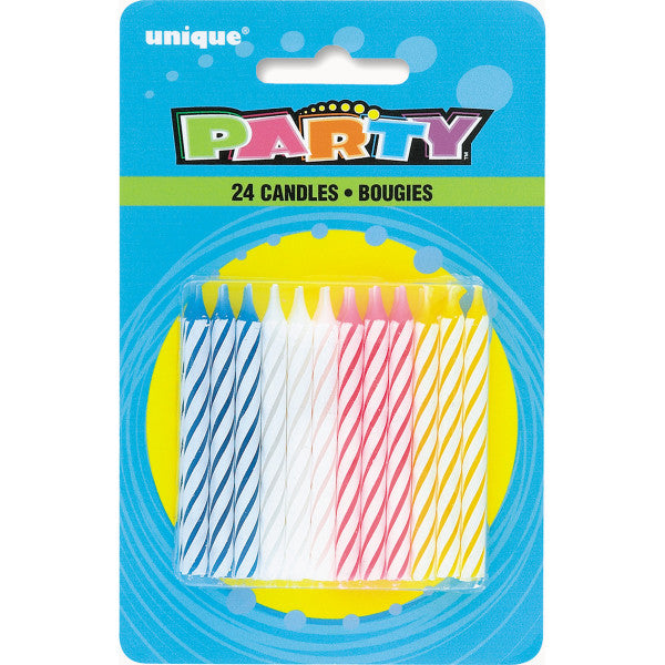 Birthday Party Candles, 24-ct.